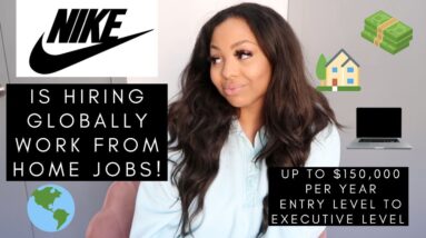 NIKE IS HIRING GLOBALLY UP TO $150,000 PER YEAR WORK FROM HOME JOBS! BENEFITS PROVIDED & DISCOUNTS!