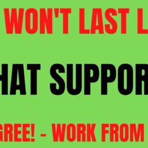 This Won't Last Long | Chat Support - Work From Home Job | No Degree | Work At Home Job Hiring Now