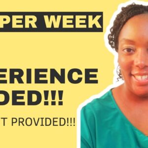 $740 Per Week!!! No Experience Needed!!! All Equipment Provided!!!| Non Phone Work From Home Job