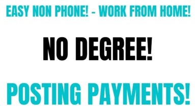 Easy Non Phone! Work From Home Job! | No Degree! | Posting Payments Work At Home Job 2022 | Remote