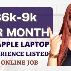 *FREE APPLE LAPTOP* ⬆️ $9,000 PER MONTH I NO EXPERIENCE I $1000 STIPEND I WORK FROM HOME JOB 2022