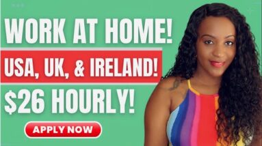 $1040 WEEKLY WORK FROM HOME JOB, HIRING FROM THE US, UK & IRELAND!