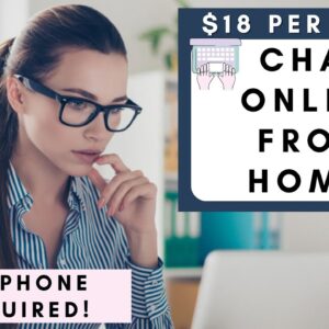 $18 PER HOUR! NO PHONE REQUIRED! WORK FROM HOME JOBS 2022!