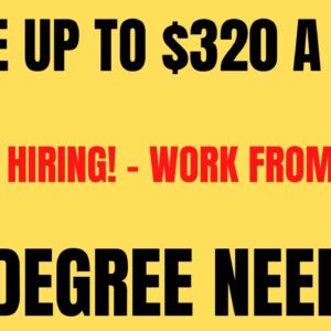 Make Up To $320 A Week | Target Hiring Work From Home Job | No Degree | Online Job | Remote