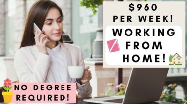 $24 PER HOUR! WORKING FROM THE COMFORT OF YOUR HOME! REMOTE JOBS 2022!