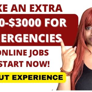 🚨GET PAID FAST! 10 BEST ONLINE SIDE JOBS FOR‼️EMERGENCY CASH‼️+ AVOID EVER GOING BROKE AGAIN!
