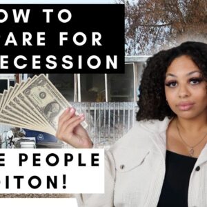 HOW TO PREPARE FOR THE 2022-2023 RECESSION BROKE PERSON EDITION!