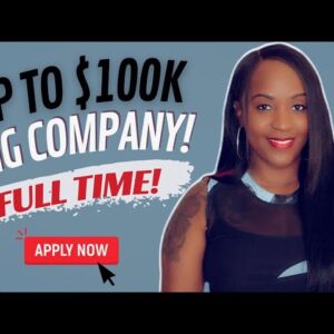 GET PAID UP TO 100K YEARLY! WORK MONDAY-FRIDAY! FULL TIME WORK FROM HOME JOB WITH BENEFITS!