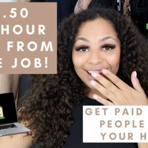$21.50 PER HOUR FAST APPLY WORK FROM HOME JOB! GET PAID TO HELP PEOPLE FROM YOUR HOME! FULL-TIME!
