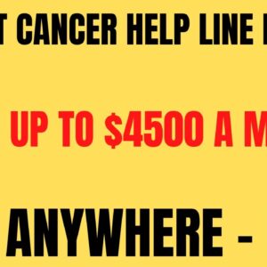 Breast Cancer Help Line Hiring! Make Up To $4500 A Month | Live Anywhere USA | Work From Home Job