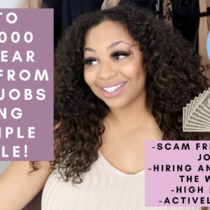UP TO $175,000 PER YEAR HIRING GLOBALLY WORK FROM HOME JOBS W/ BENEFITS! NO DEGREE NEEDED EASY APPLY