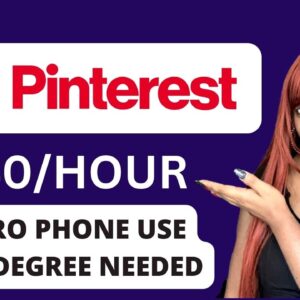 URGENTLY HIRING NOW WORK FROM HOME REMOTE JOB W/ PINTEREST I NO DEGREE NO PHONE 2022
