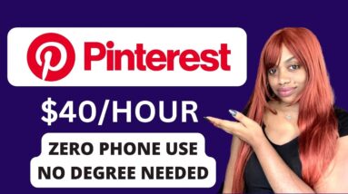 URGENTLY HIRING NOW WORK FROM HOME REMOTE JOB W/ PINTEREST I NO DEGREE NO PHONE 2022