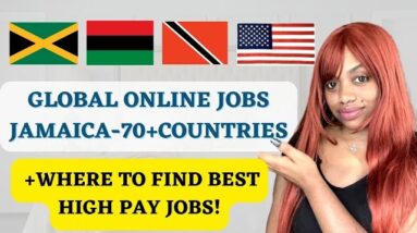 🌍$110-$300 A DAY ONLINE JOBS I JAMAICA I CARIBBEANS, USA & OTHER COUNTRIES I NO PHONE NO INTERVIEW