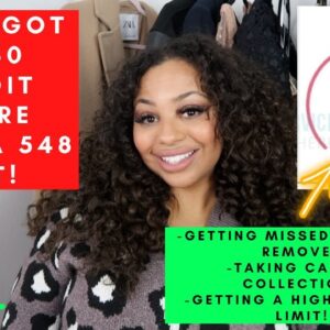 HOW I GOT A 730 CREDIT SCORE IN 5 MONTHS FROM A 548! *GETTING MISSED PAYMENTS REMOVED/COLLECTIONS*