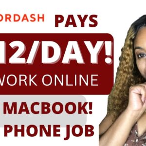 DOORDASH WFH JOB PAYS $212 A DAY! FREE MACBOOK-NO PRIOR EXPERIENCE-NO PHONE! ‼️EXPIRES ANYTIME‼️