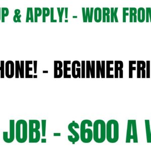 Hurry Up & Apply! Non Phone Work From Home Job | Beginner Friendly Chat Job | $600 A Week | Remote
