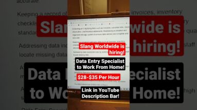 Online Typing Jobs At Home!!! Make $28-$35 Per Hour!!! Non Phone Work From Home Jobs!!!