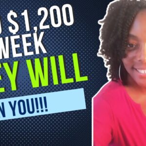 They Will Train You!!! Up To $1,200 Per Week!! No Degree Needed| Hiring Now| Non Phone  Remote Jobs