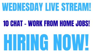 10 Work From Home Chat Positions - Work From Home Jobs Hiring Now