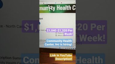 $1,040-$1,320 Per Week!!! Typing Jobs From Home!!! Non Phone Work From Home Jobs #shorts