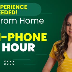 $15 Hour NO EXPERIENCE NEEDED! Will Train! Non-Phone Healthcare Work From Home Job | No Degree