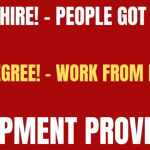Quick Hire -  People Got Hired | Work From Home Job | No Degree | Equipment Provided | Remote Job