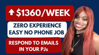 URGENT! MAKE $1360 PER WEEK RESPONDING TO EMAILS FROM HOME WITHOUT EXPERIENCE! EASY ONLINE JOBS!