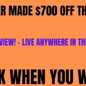 Skip The Interview |Work Whenever From Anywhere | Member Made $700 Off This Site |Work From Home Job