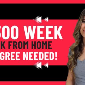 $1,000 To $1,300 Weekly Work From Home Job With No Degree Needed! USA - No State Restrictions