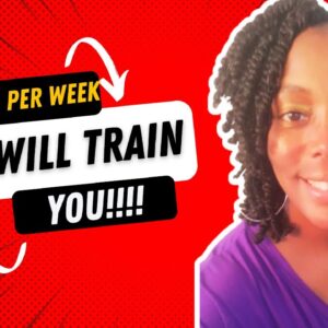 They Will Train You!!! $800-$1,000 Per Week| Non Phone Work From Home Jobs| Hiring Now