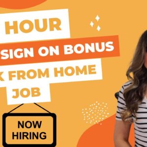 $19 Hour + $2,000 Sign On Bonus Work From Home Job With No State Restrictions (USA) & No Degree