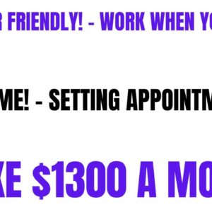 Beginner Friendly! - Work When You Want! Part Time Work From Home Job | Make $1300 A Month
