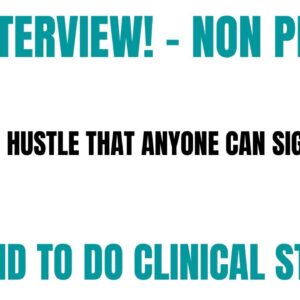 No Interview | Non Phone | Easy Side Hustle | Anyone Can Sign Up | Get Paid To Do Clinical Trials