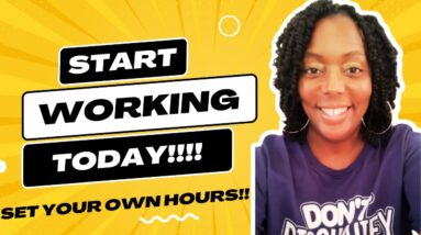 Start Working From Home Today!!! Skip The Interview!!! Non Phone Work From Home Jobs!!