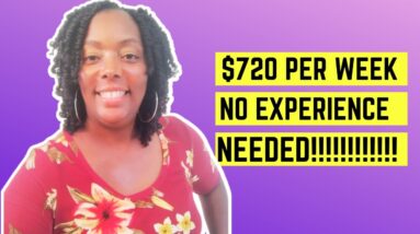 Zero Experience Needed Jobs!! $720 Per Week!! Non Phone Work From Home Jobs!!