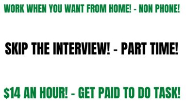 Recruiter Reached Out Again! | No Interview | &14 An Hour Doing Task | Non Phone Work From Home Job