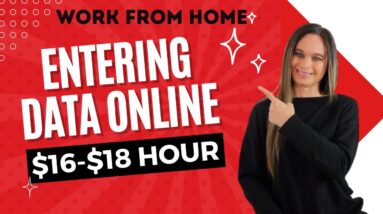 $16 - $18 Hour Entering Data & Medical Information Work From Home Job 2023 | No Degree | Healthcare