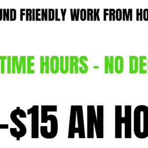 Background Friendly Work From Home Job | Part Time No Degree Online Job | $14-$15 An Hour Hiring Now