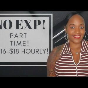 PART TIME! NO EXPERIENCE REQUIRED! 15-25 HOURS A WEEK! NEW WORK FROM HOME JOB!