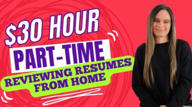 PART-TIME $30 Hour Work From Home Job Reviewing Resumes & LinkedIn Profiles | Hiring Now USA