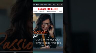200+ Work from Home Jobs at Discover. Apply today! #remotejobs2023 #jobsearch