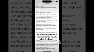 $19/hr Remote Job with Amazon #workfromhomejobs #shorts #remotejobs