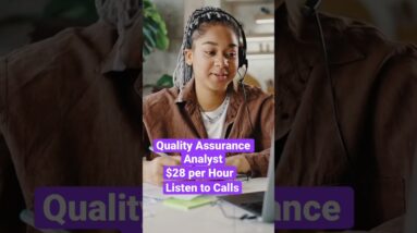 $28 PER HR! WORKING FROM HOME! LISTEN TO CALLS! Remote Jobs 2023