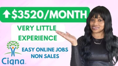 APPLY QUICKLY! $3520 PER MONTH WORK FROM HOME JOB 2023 W/CIGNA! + Resume Demo For This Job!
