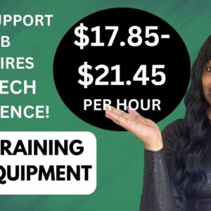 FAST HIRE NO EXPERIENCE ONLINE TECH JOBS! ⬆️ $3190/MONTH FREE 💻 EQUIPMENT! WORK FROM HOME 2023