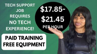 FAST HIRE NO EXPERIENCE ONLINE TECH JOBS! ⬆️ $3190/MONTH FREE 💻 EQUIPMENT! WORK FROM HOME 2023