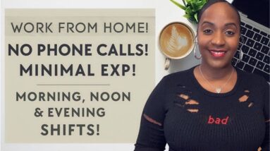 ABSOLUTELY NO PHONE CALLS! VERY LITTLE EXPERIENCE NEEDED, BENEFITS TOO! NEW WORK FROM HOME JOB!