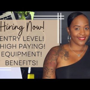 THEY HIRE ALL THE TIME! INSURANCE COMPANIES WITH ENTRY LEVEL & HIGH PAYING WORK FROM HOME JOBS!