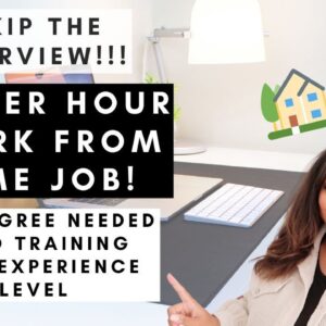 $19 PER HOUR NO INTERVIEW NEEDED HIRING HUNDREDS OF PEOPLE TO WORK FROM HOME ASAP IN 2023!
